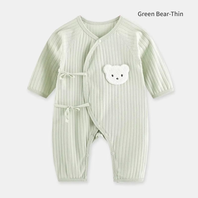 BearHug™ Baby Romper Set – Adorable One-Piece with Matching Hat for Boys & Girls