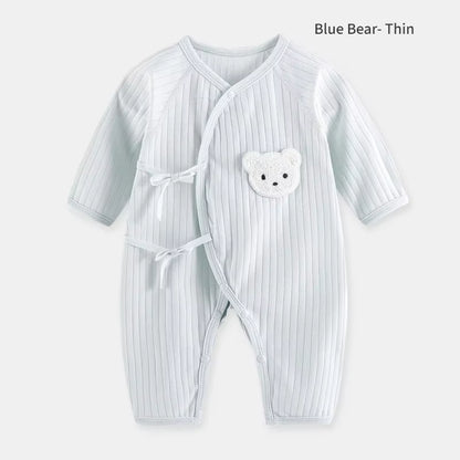 BearHug™ Baby Romper Set – Adorable One-Piece with Matching Hat for Boys & Girls